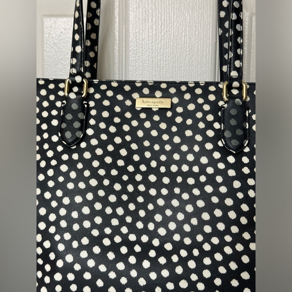 KATE SPADE ♠️POLKADOT SHOULDER BAG - Picture 8 of 15
